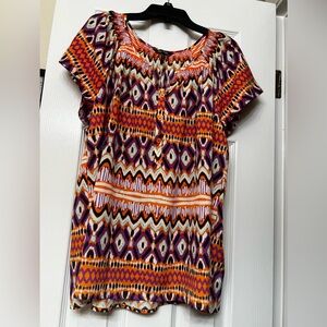 Daisy Fuentes - Petite Short Sleeve Top